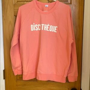 Clare V “DISCOTHEQUE” Sweatshirt XL NWT